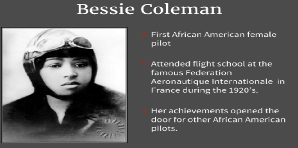 Bessie Coleman Black History
